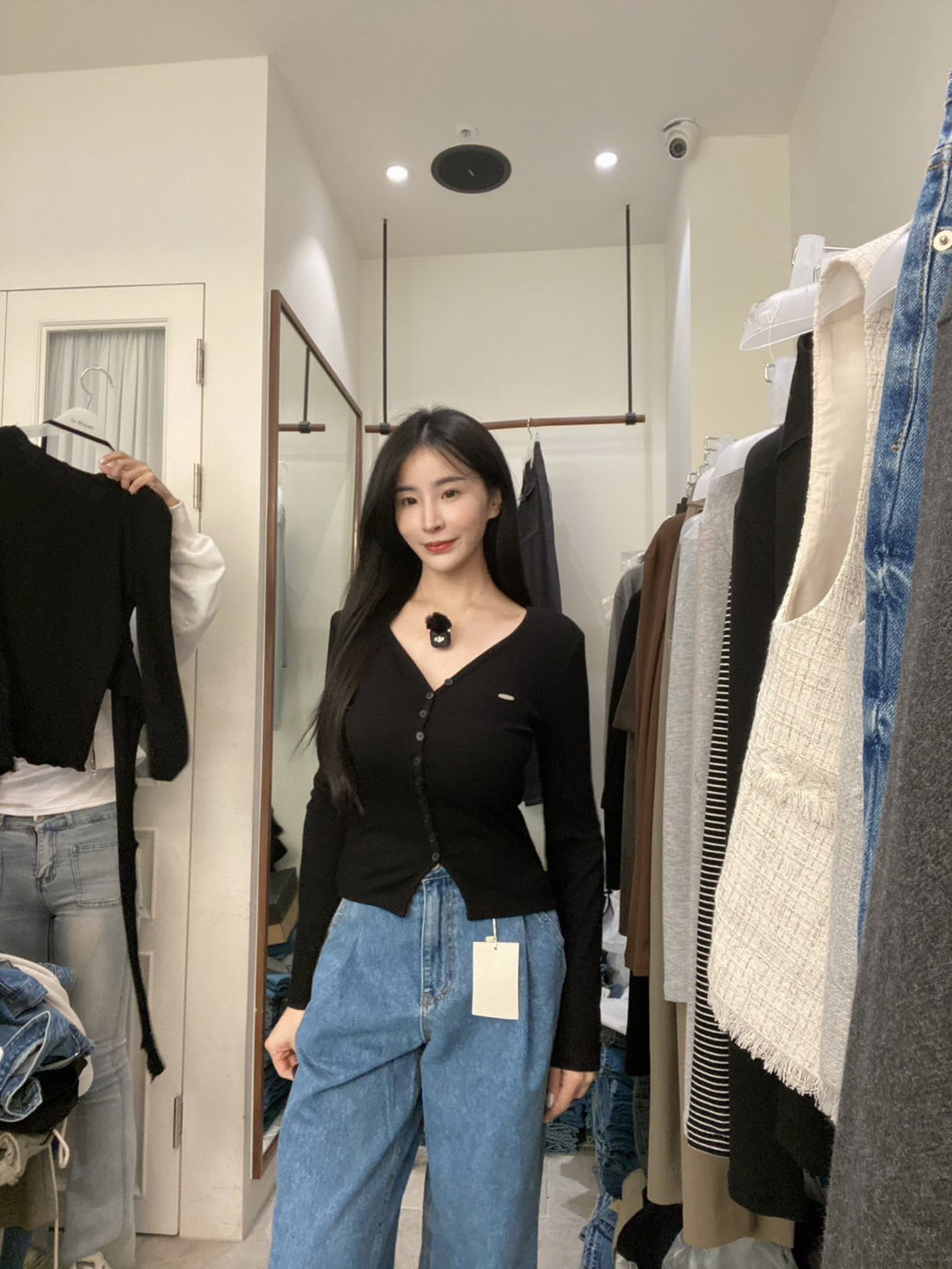 A05 質感排釦上衣