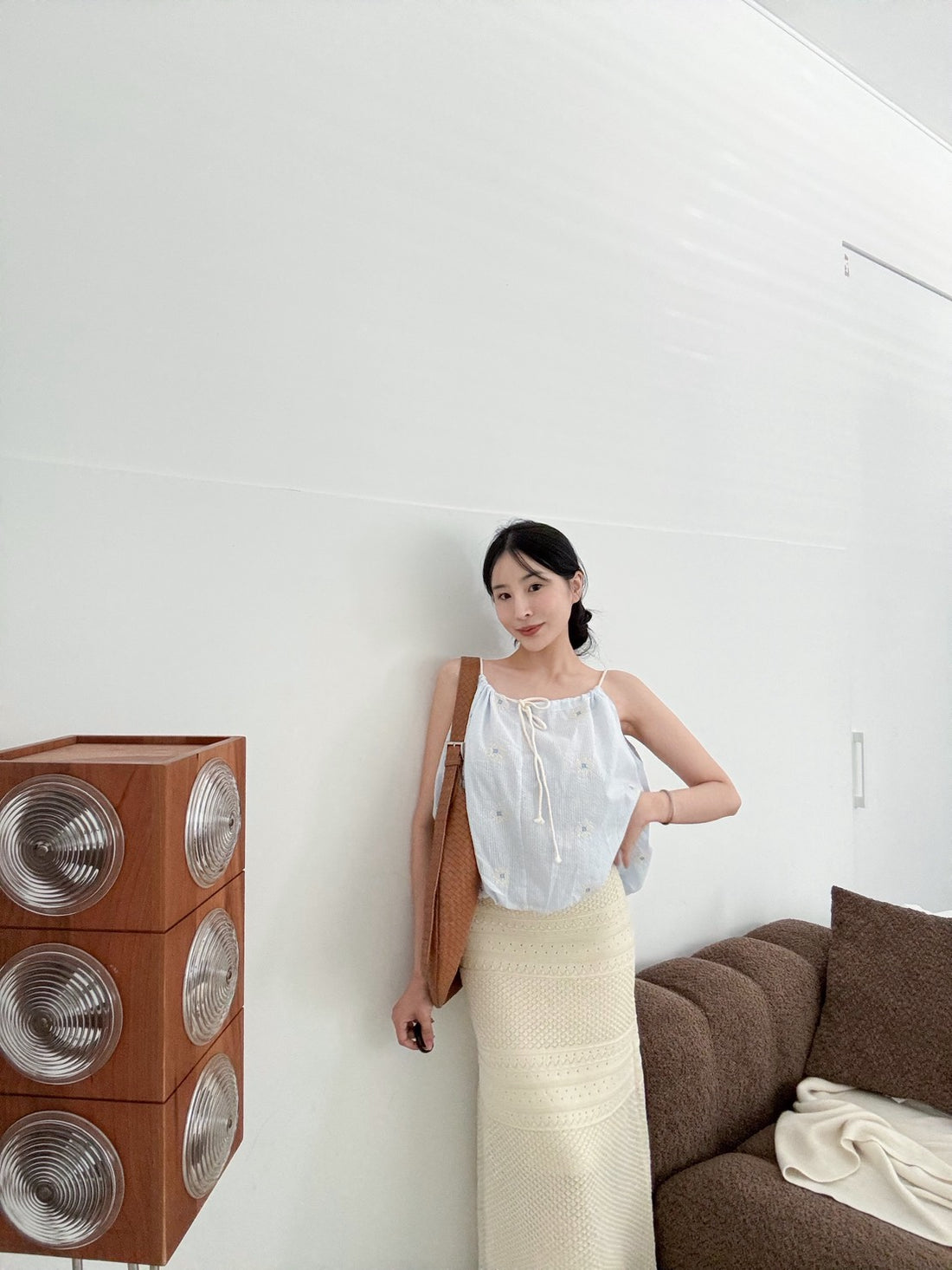 海洋風刺繡背心