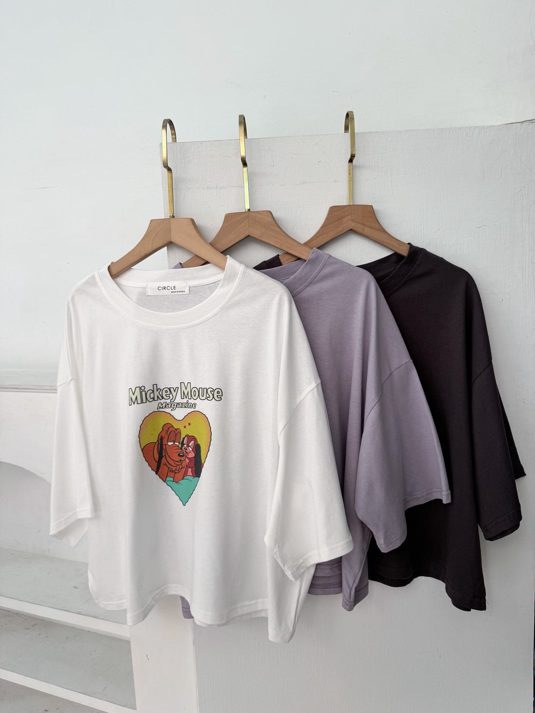 狗狗寬領口涼感TEE