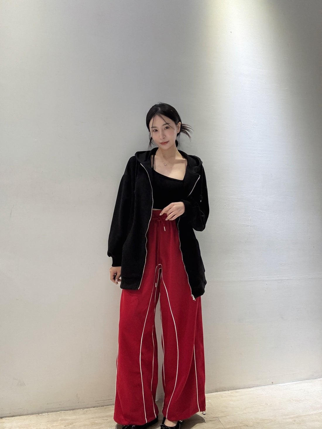 顯瘦休閒運動長褲