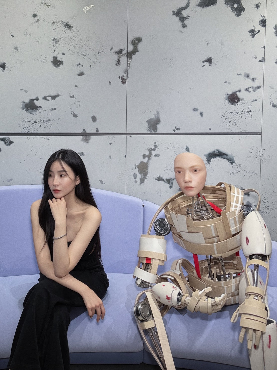 桃心領止滑抹胸