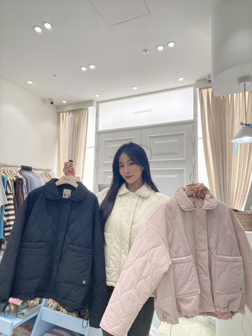 F03.輕巧翻領麵包服