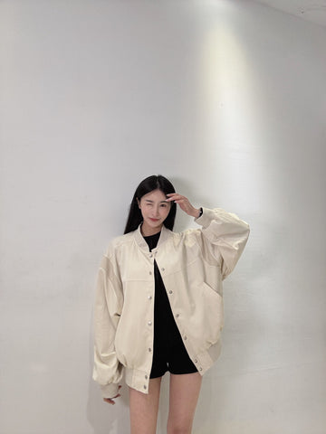 D09.高質感棒球外套