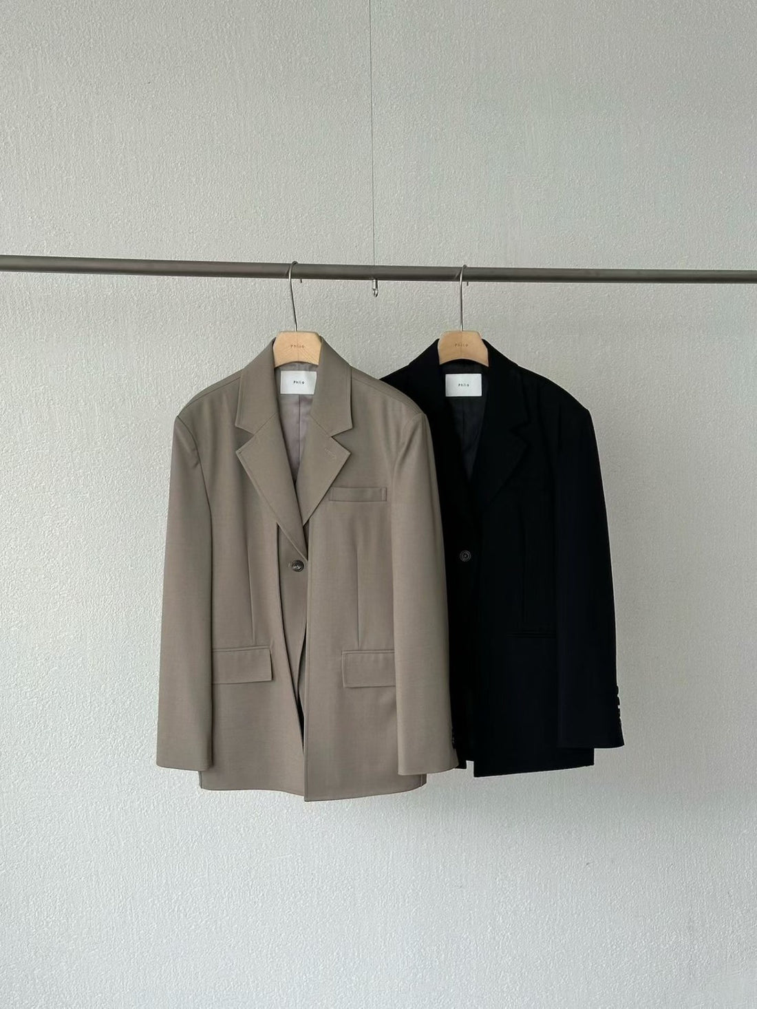 高訂款假兩件西裝外套