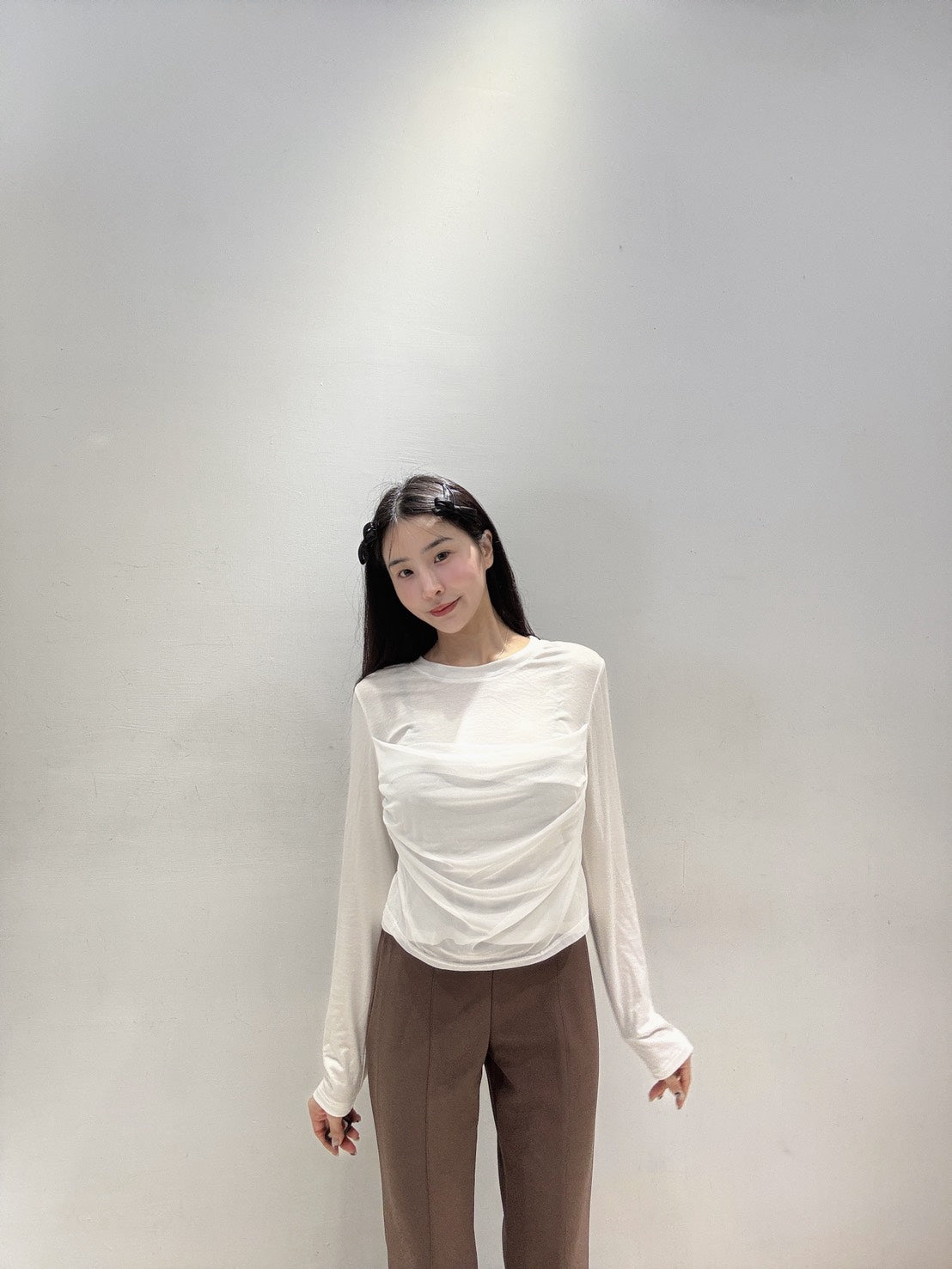 美圖秀秀長腿喇叭褲