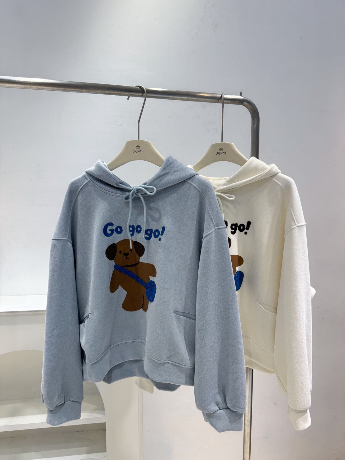 可愛小狗連帽衛衣