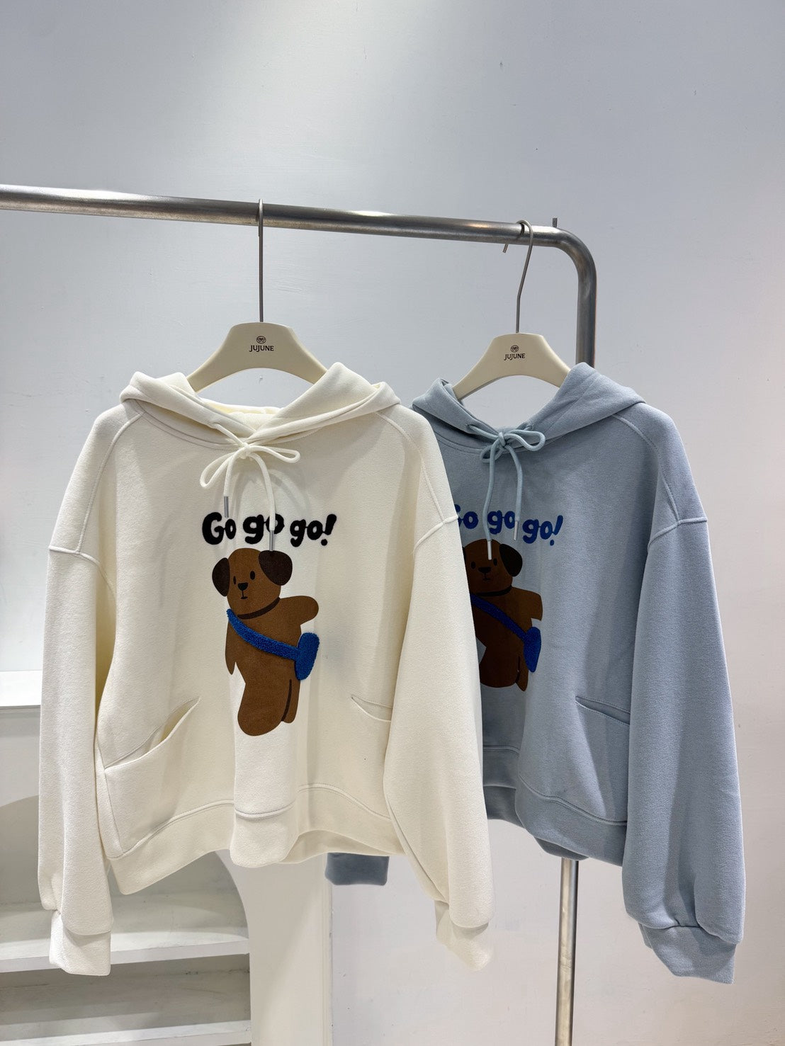 可愛小狗連帽衛衣