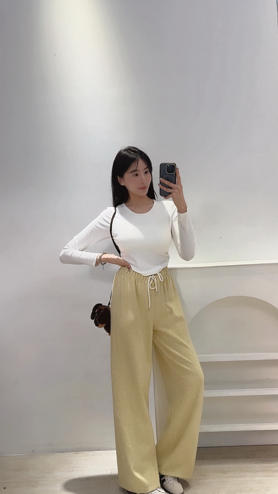 軟糯QQ直筒寬褲