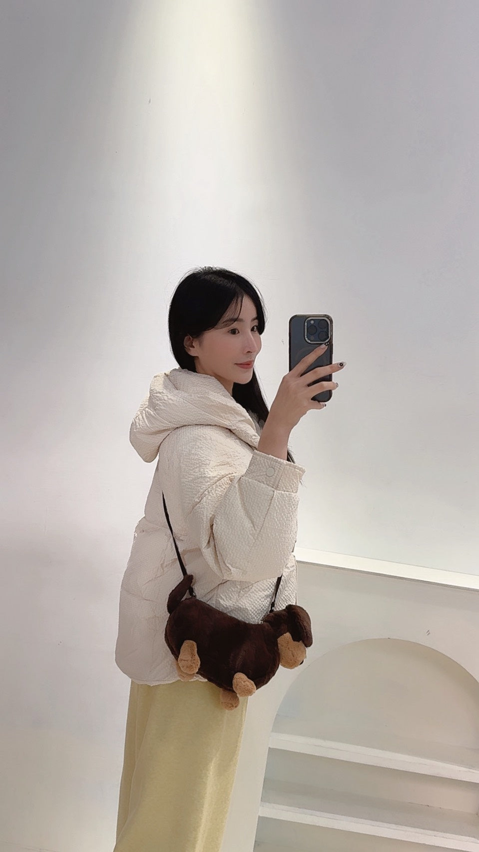 限量款方扣鴨絨外套