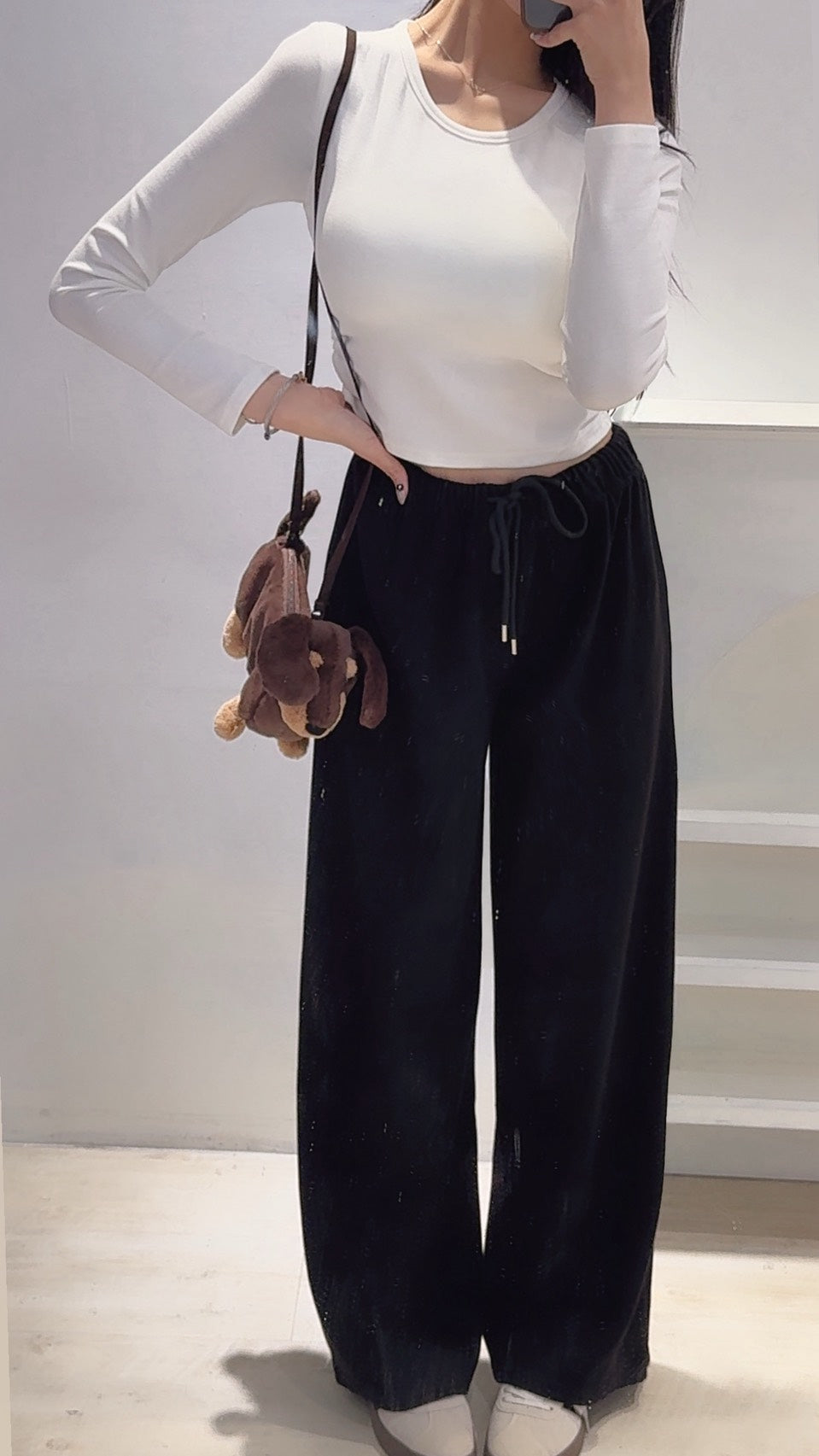 軟糯QQ直筒寬褲