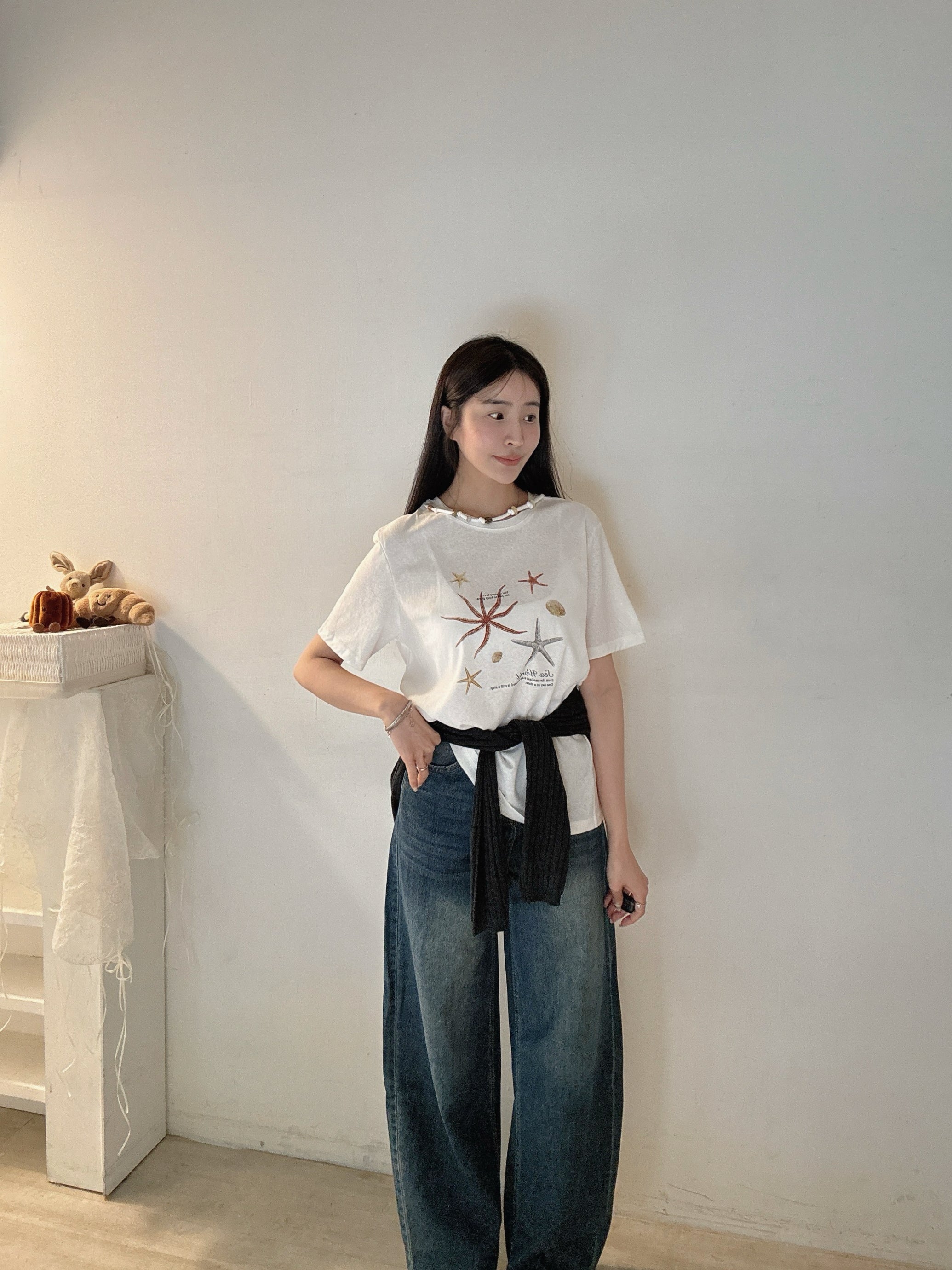 項鍊海星涼感tee