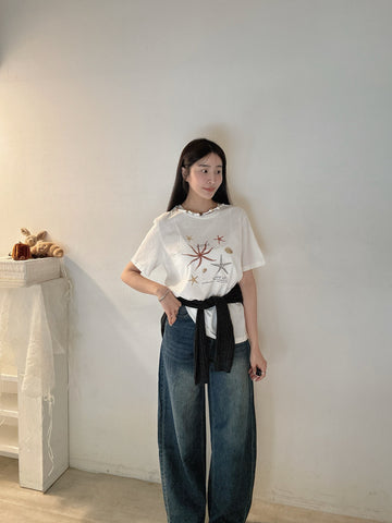 項鍊海星涼感tee