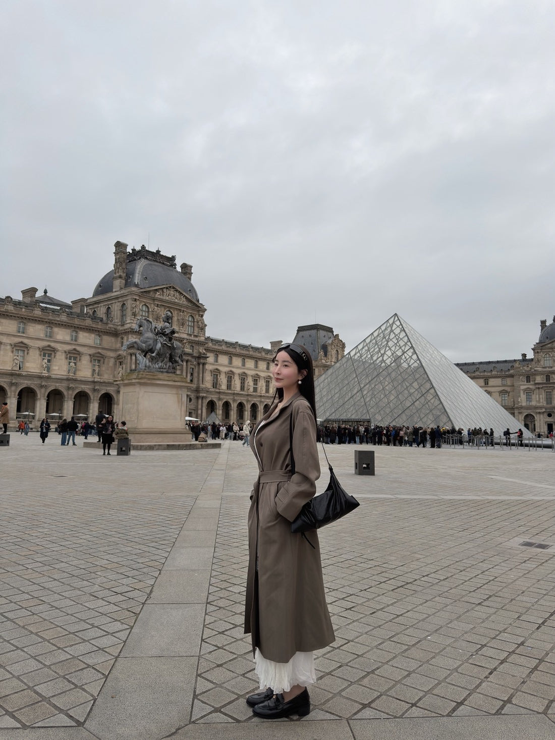 設計款長版風衣