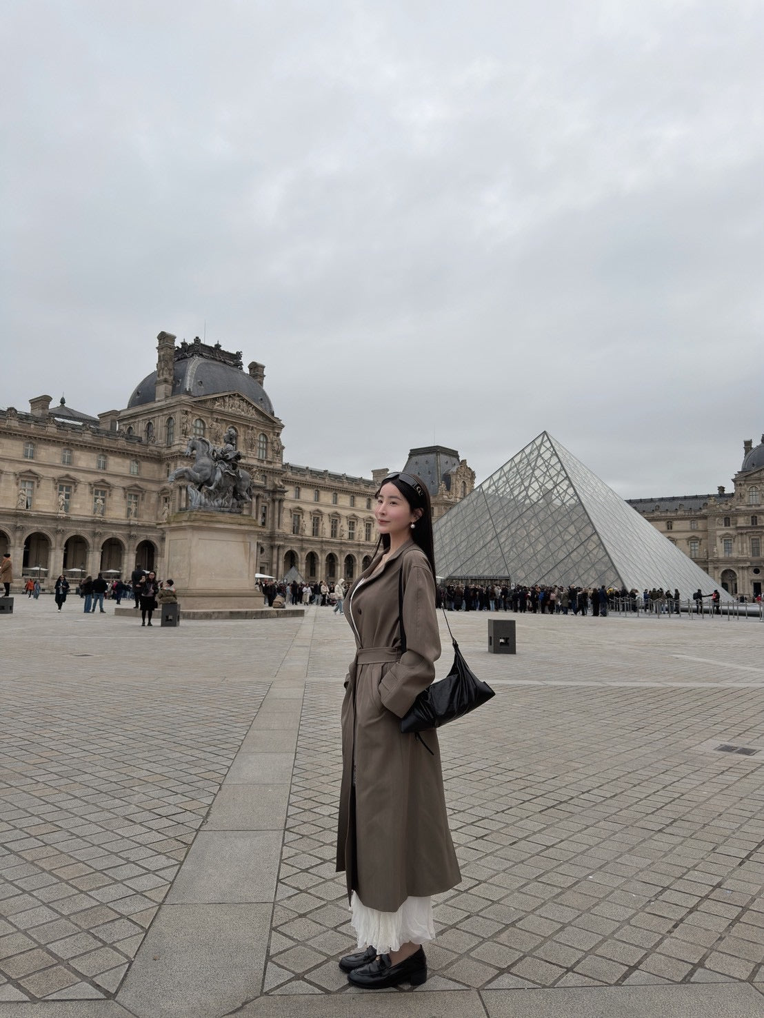 設計款長版風衣