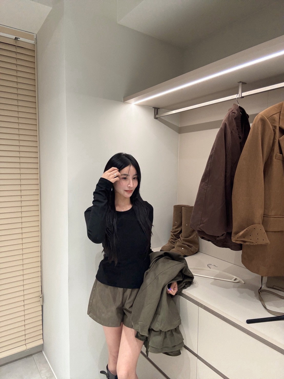 美背面膜彈力上衣
