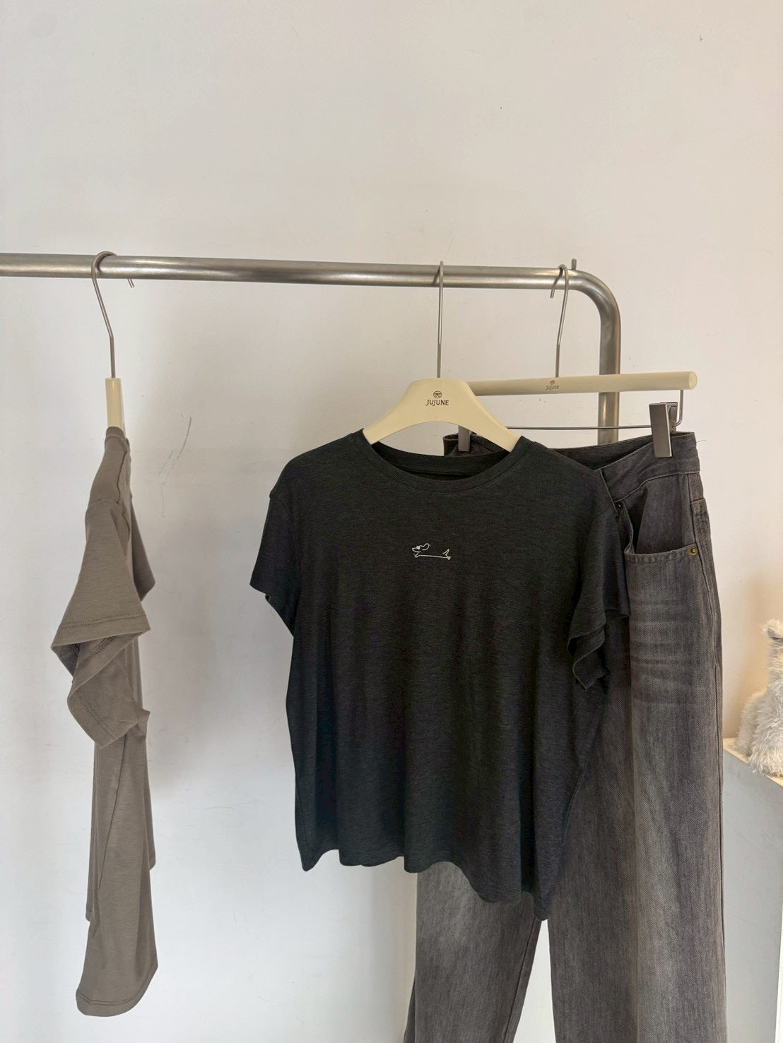 手繪狗狗涼感tee