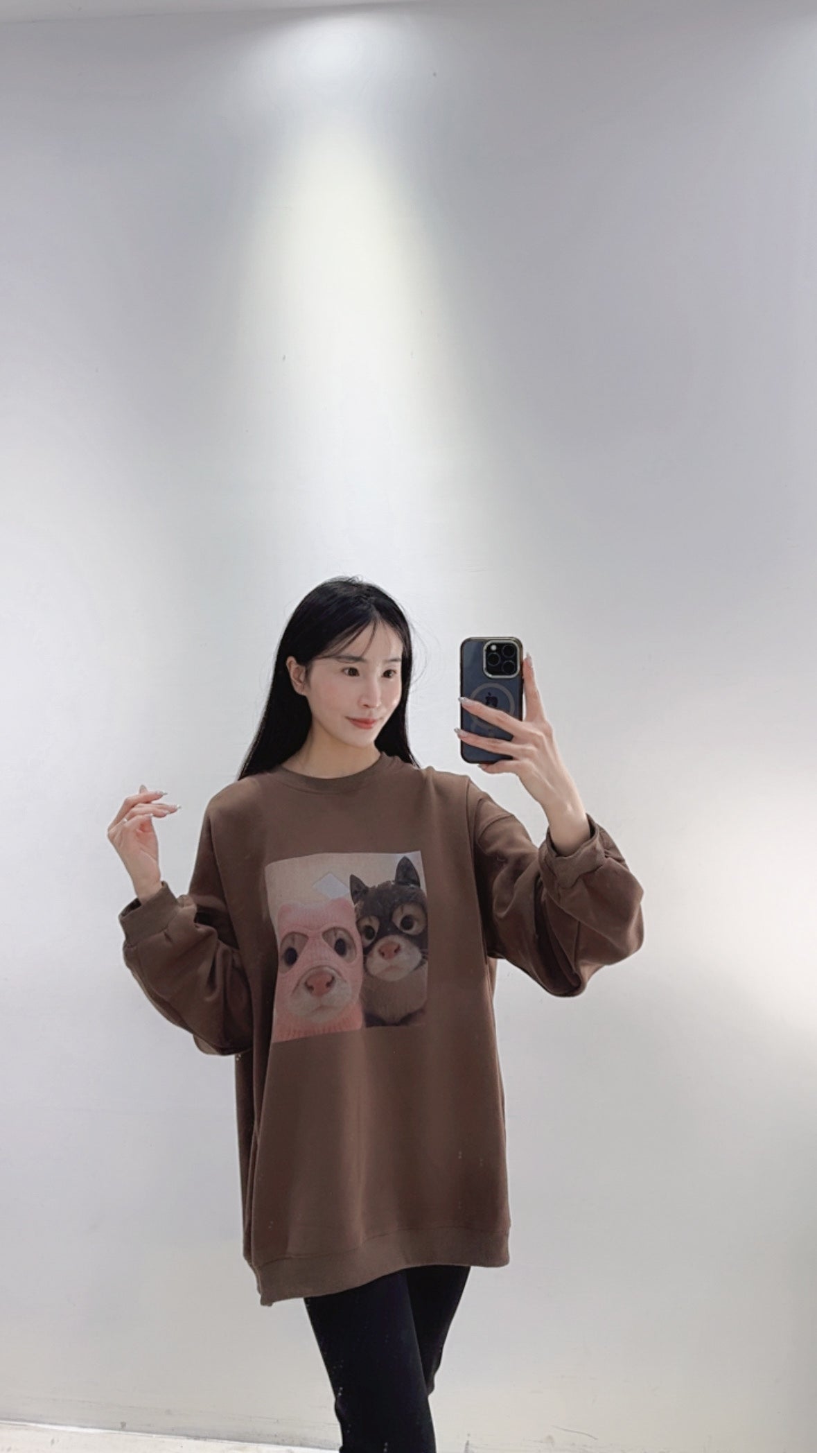 貓貓蝙蝠俠寬鬆衛衣