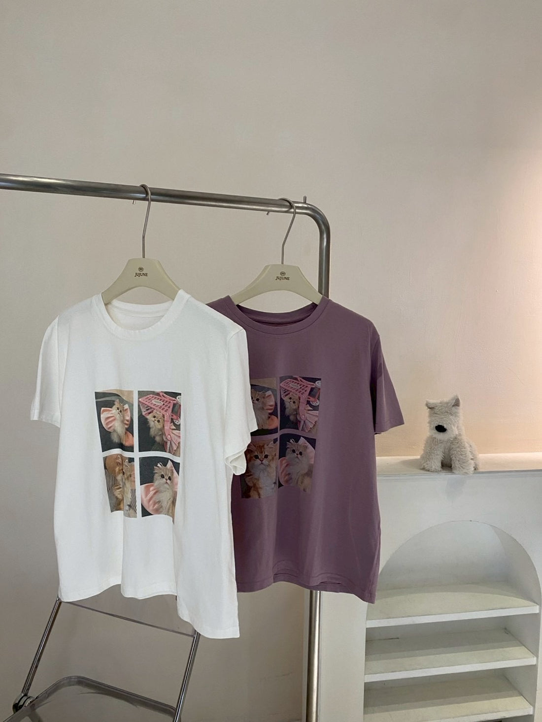 貓貓水洗tee