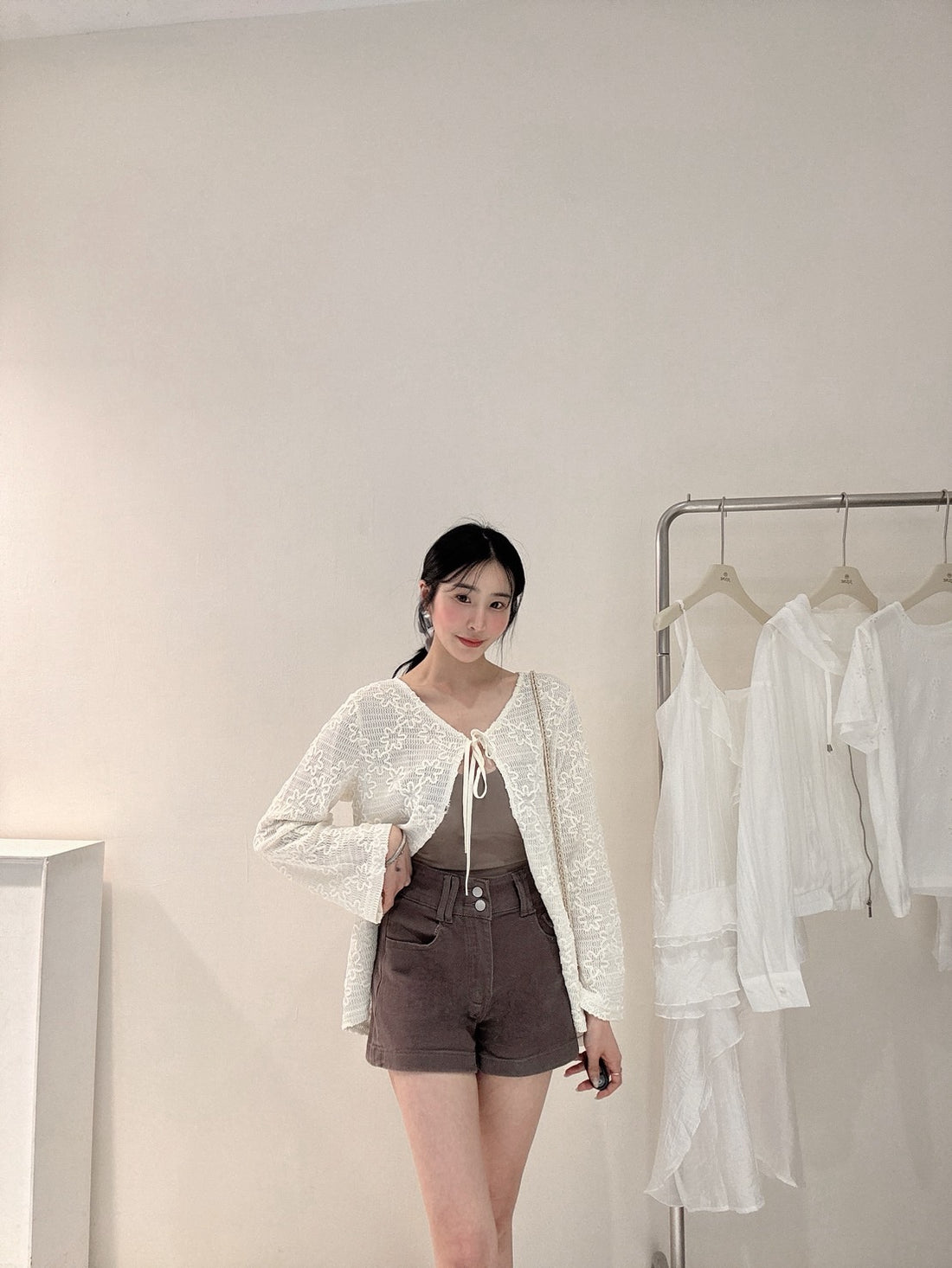 可麗露牛仔短褲