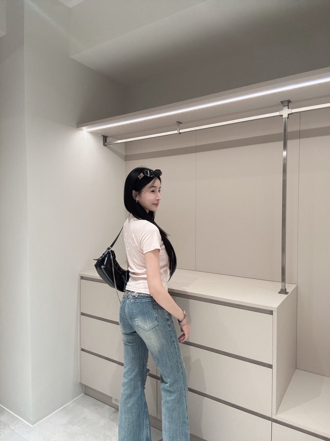 可愛小貓彈力上衣