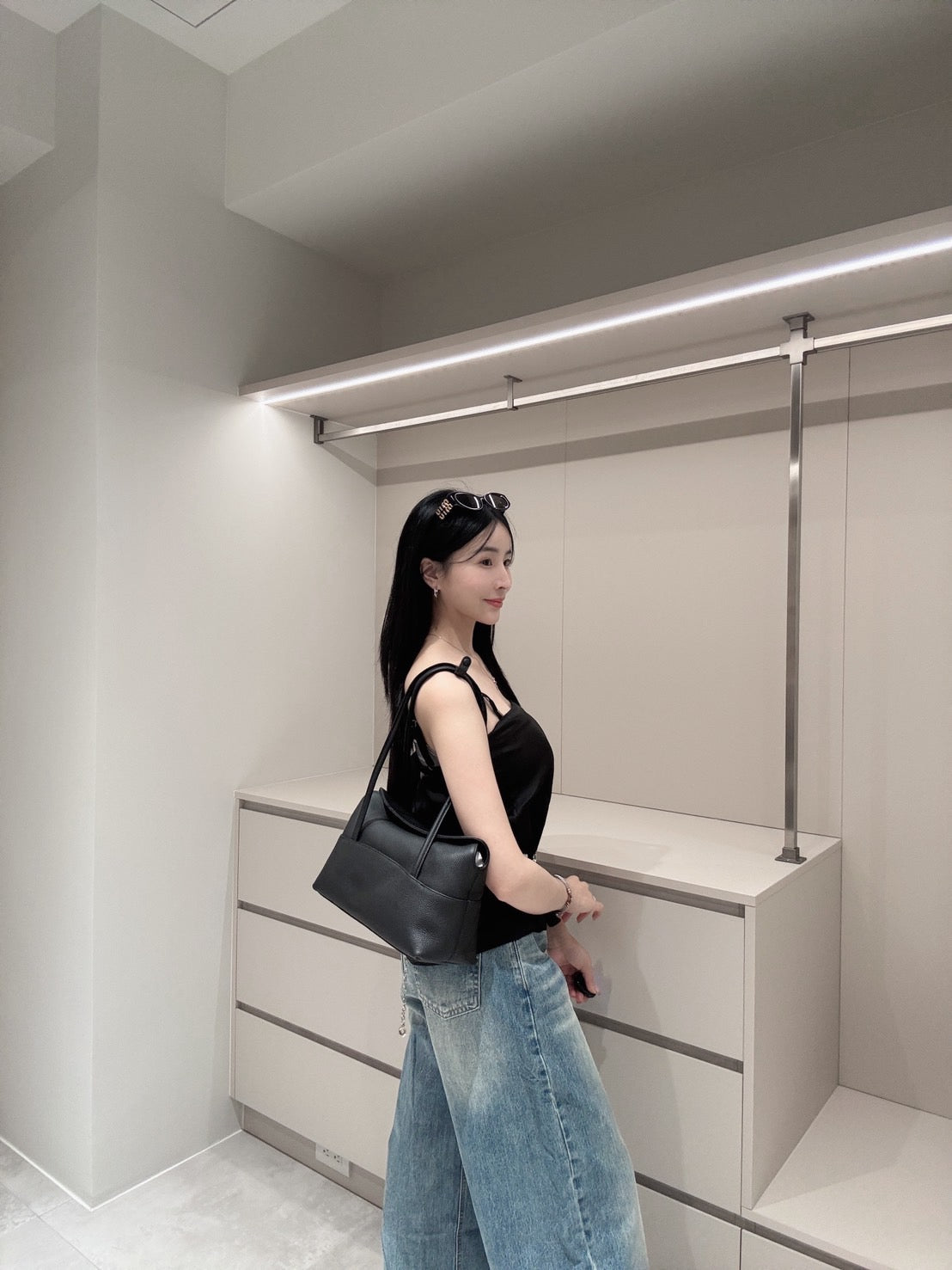 設計款緞面背心