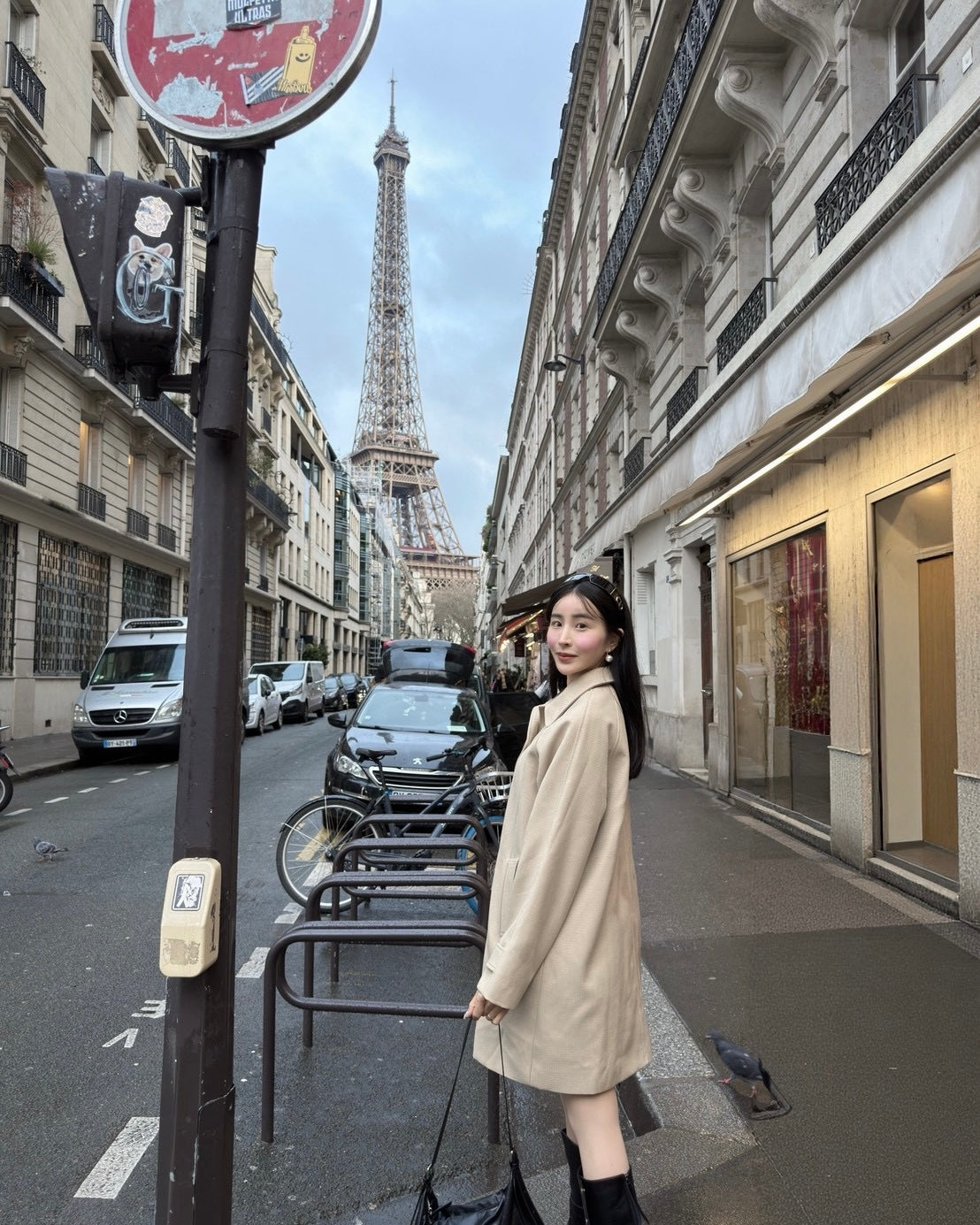 小香織紋風衣外套