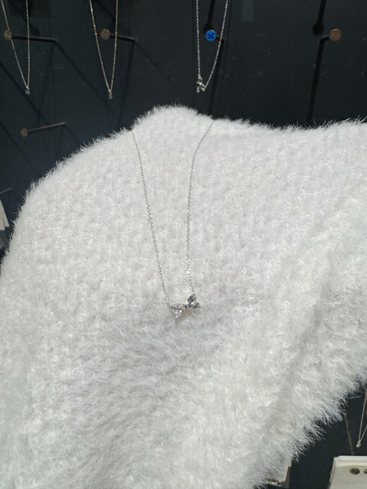 代購純銀蝴蝶結🎀項鍊