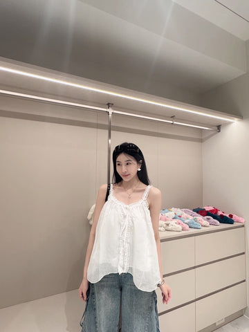 木耳邊飄飄仙女背心