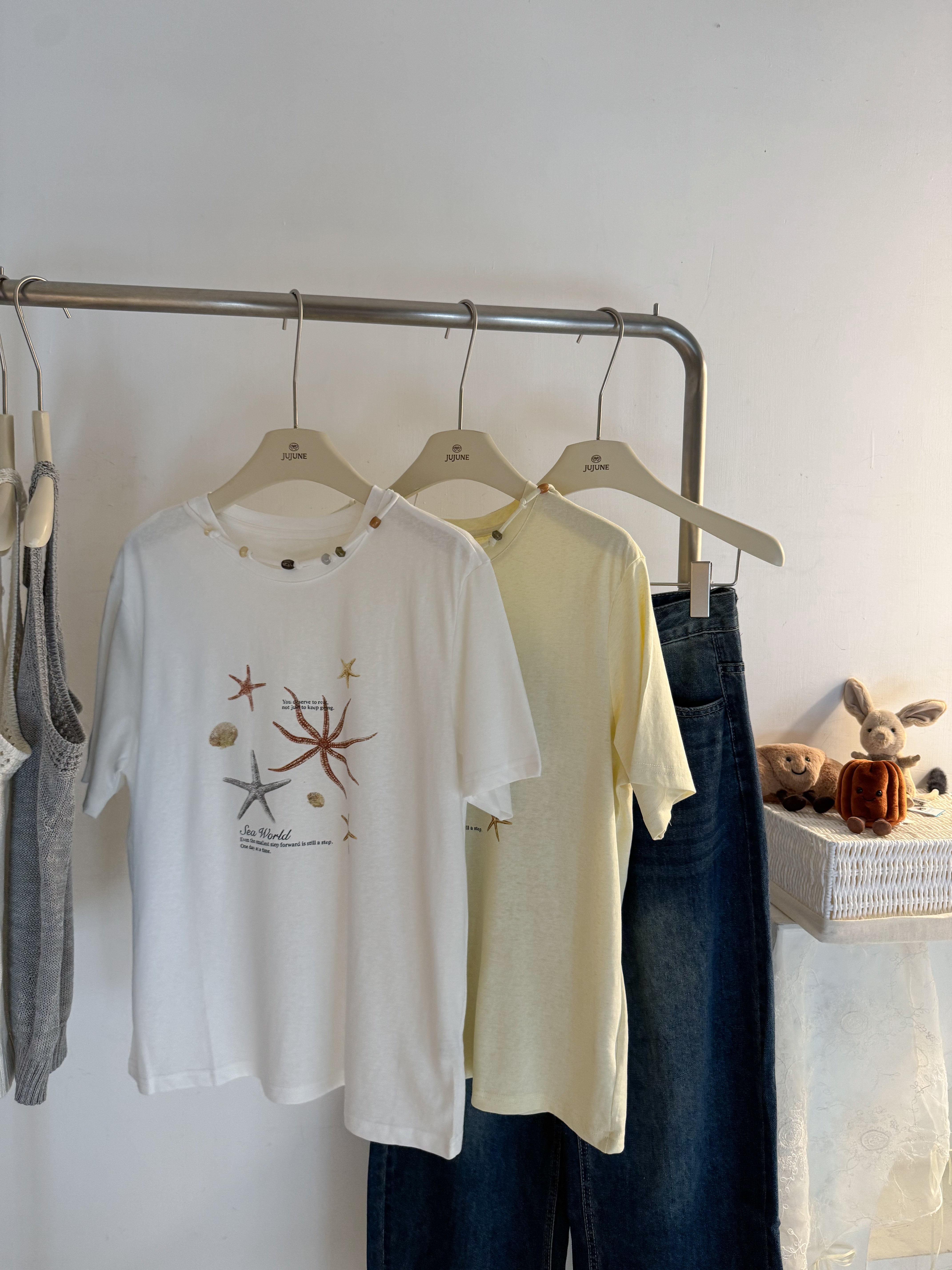 項鍊海星涼感tee