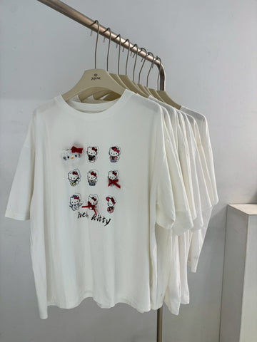 可愛凱蒂貓tee