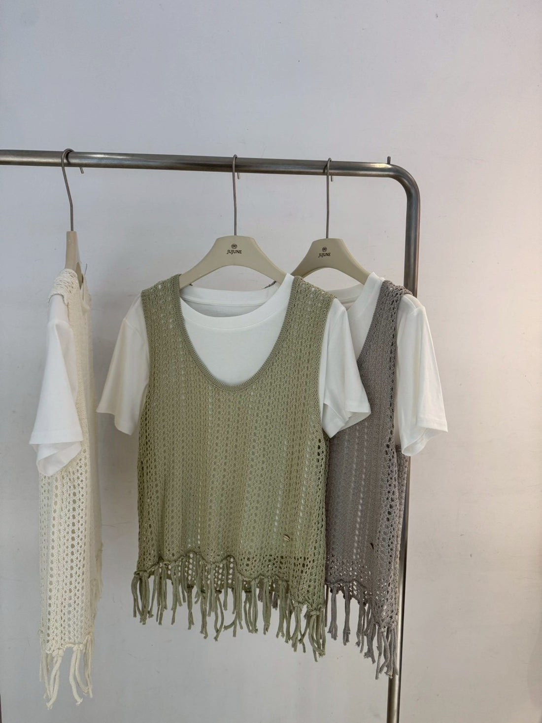 兩件式流蘇套裝