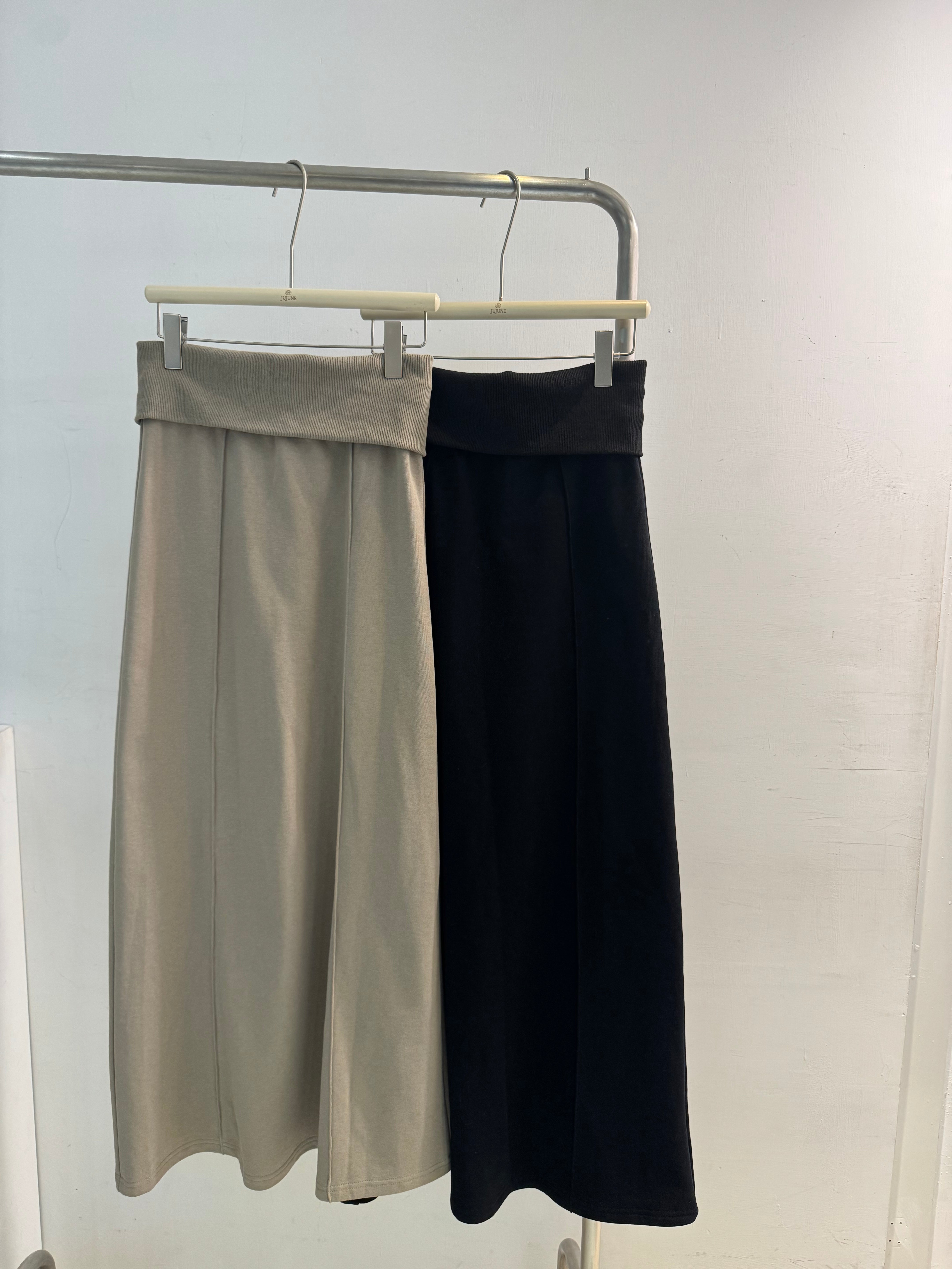 顯瘦長腿水洗棉裙