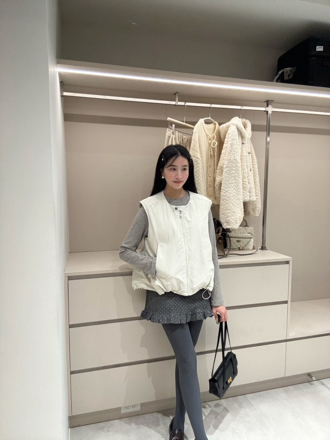 曬黑小貓彈力tee