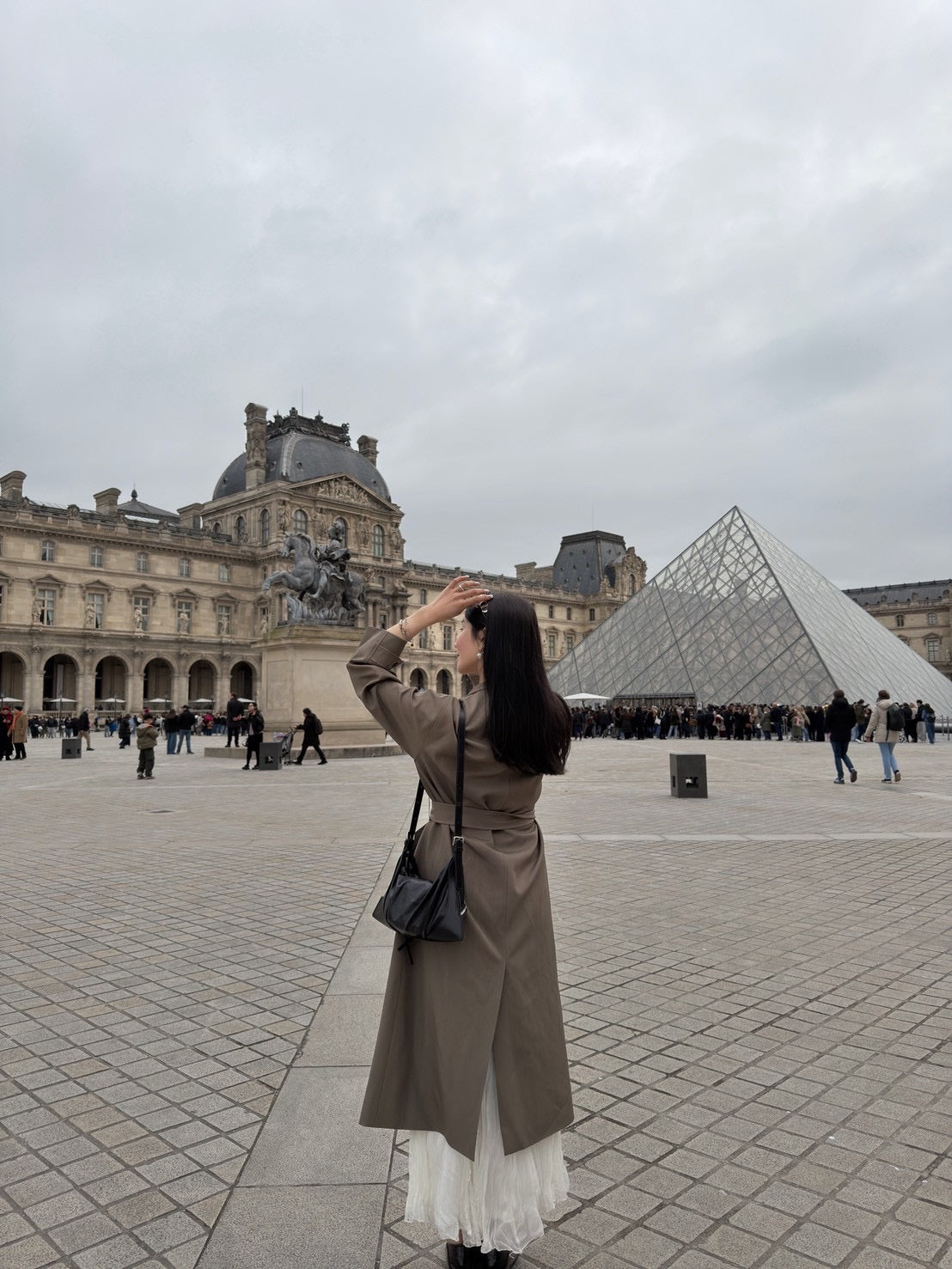 設計款長版風衣