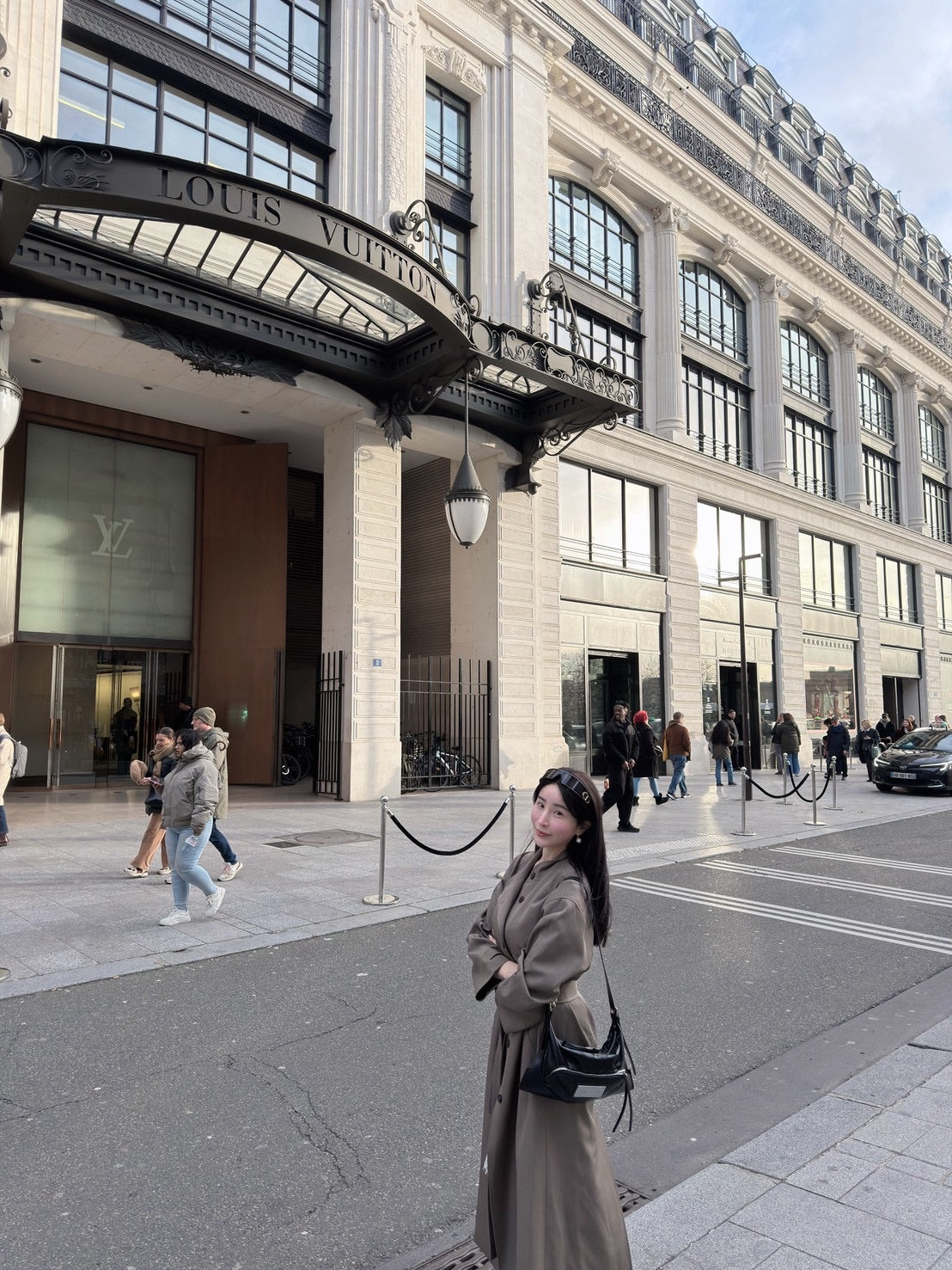 設計款長版風衣