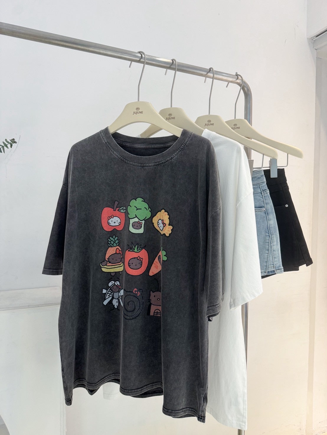 蔬菜🥬寬鬆水洗tee