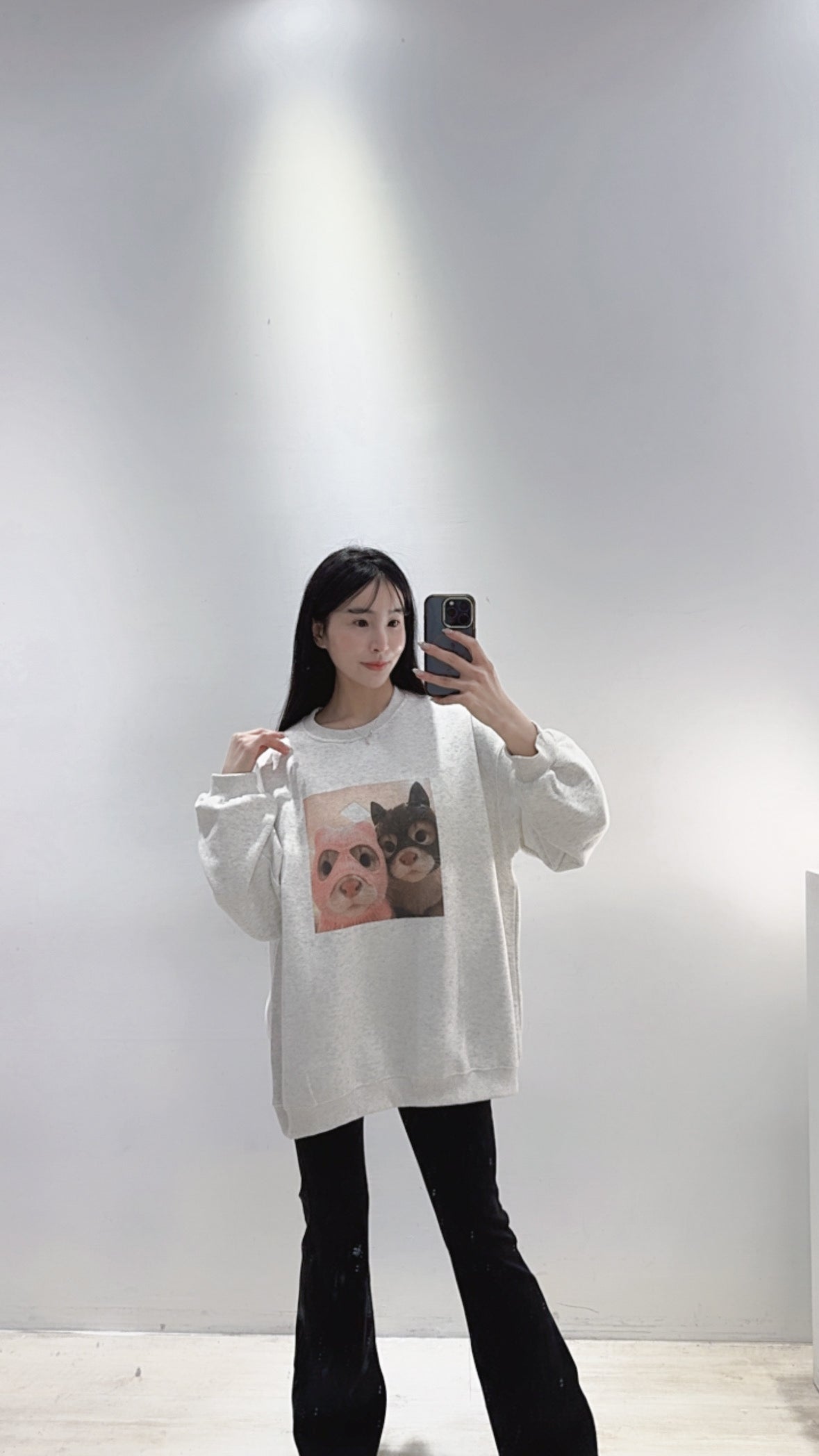 貓貓蝙蝠俠寬鬆衛衣