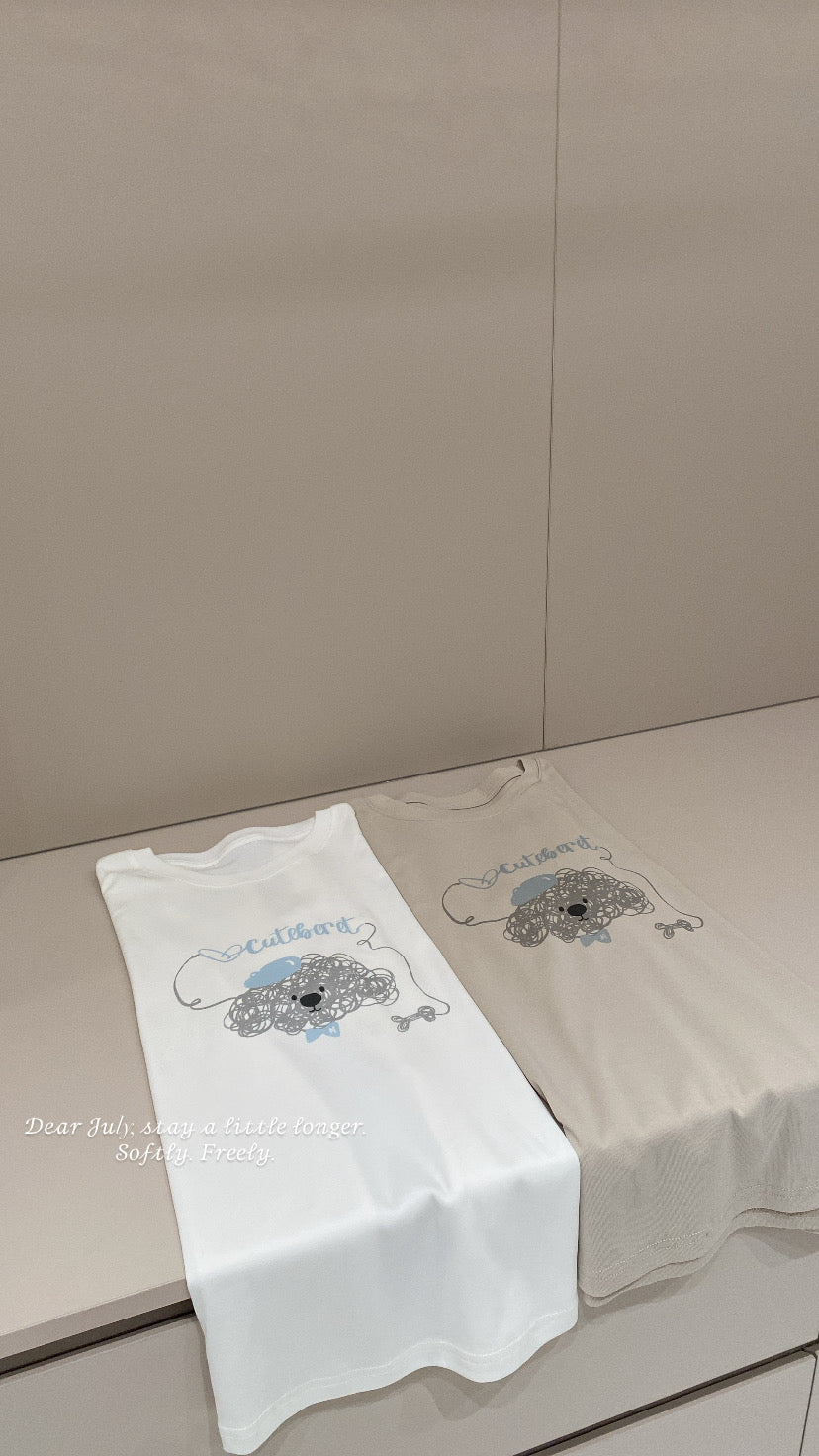 潦草小狗tee