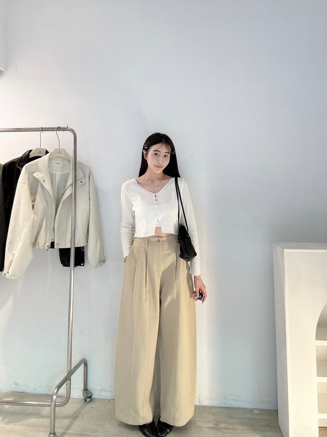 設計款高質感繭型褲