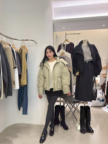 高訂款連帽鴨絨外套