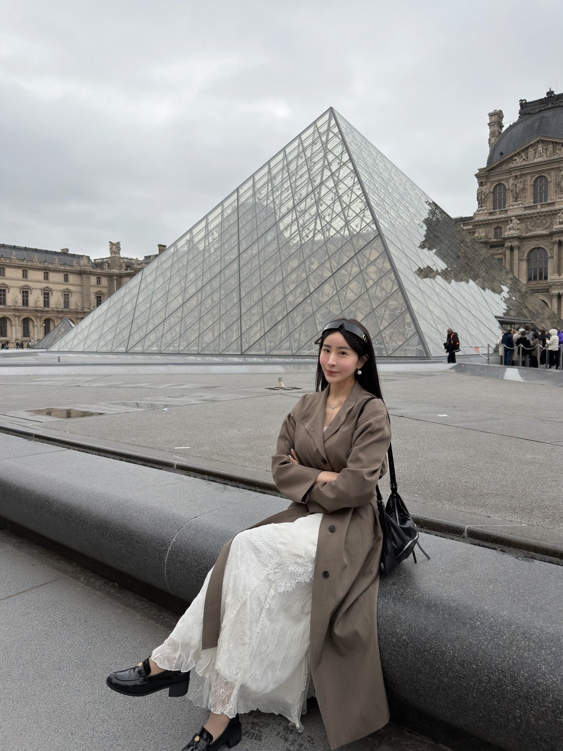 設計款長版風衣