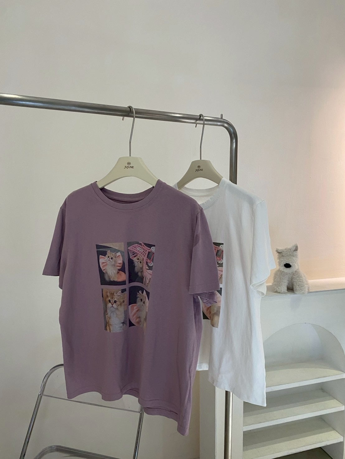 貓貓水洗tee