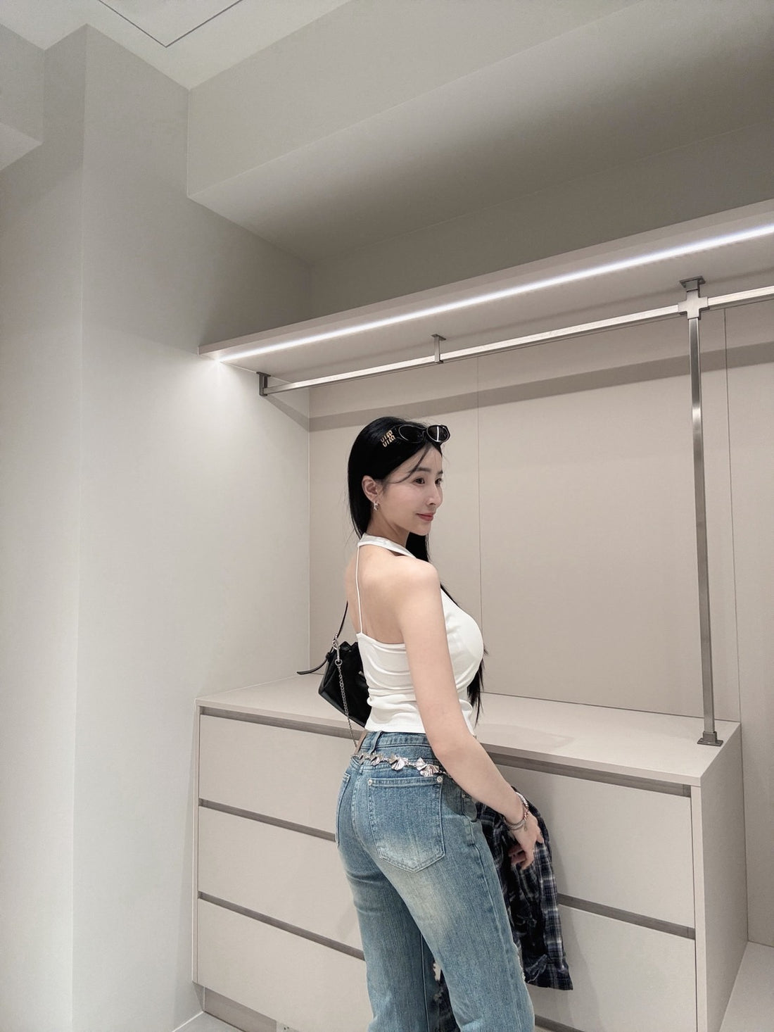 不跑杯繞脖美背心