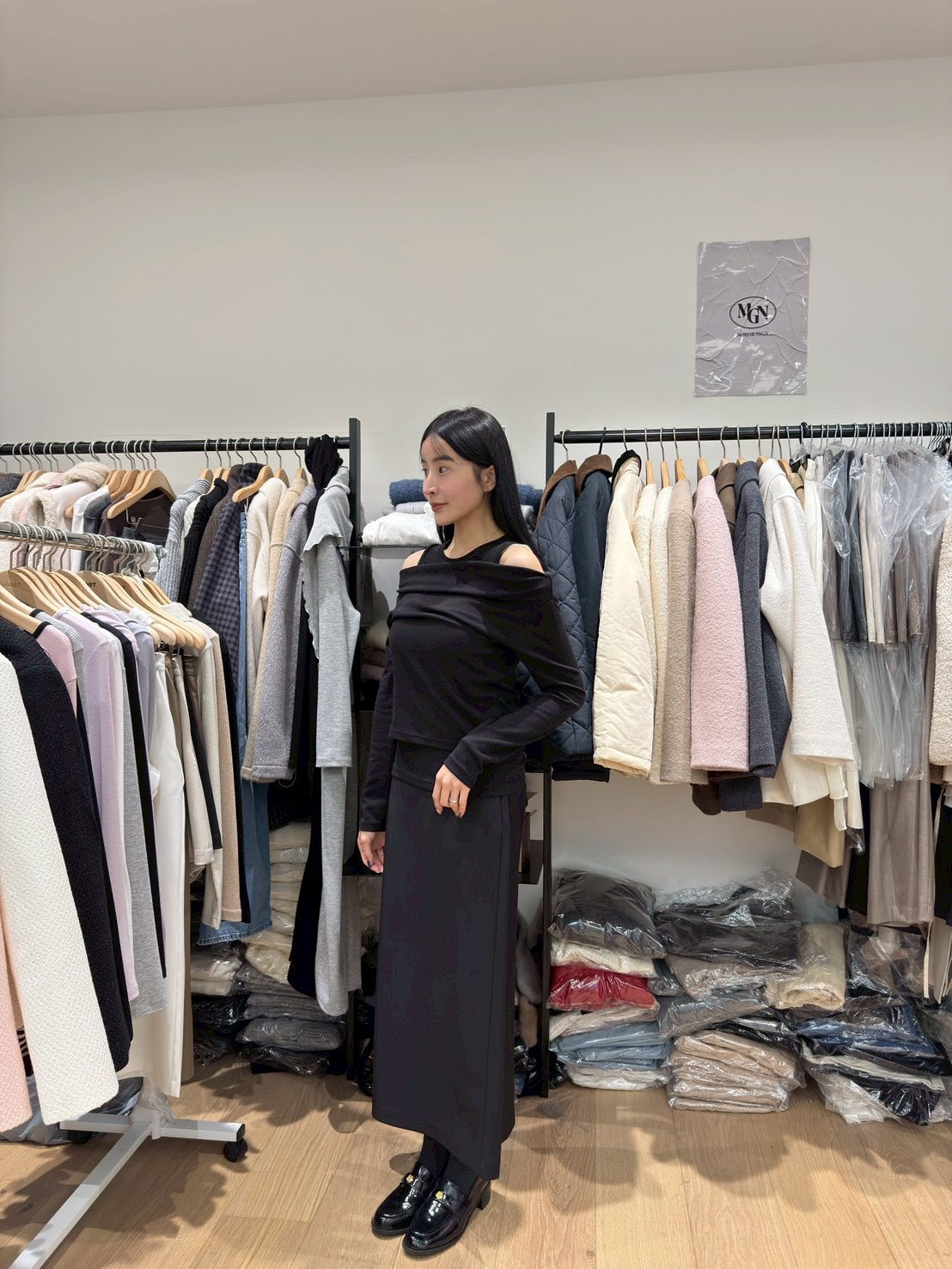 設計款西裝長裙