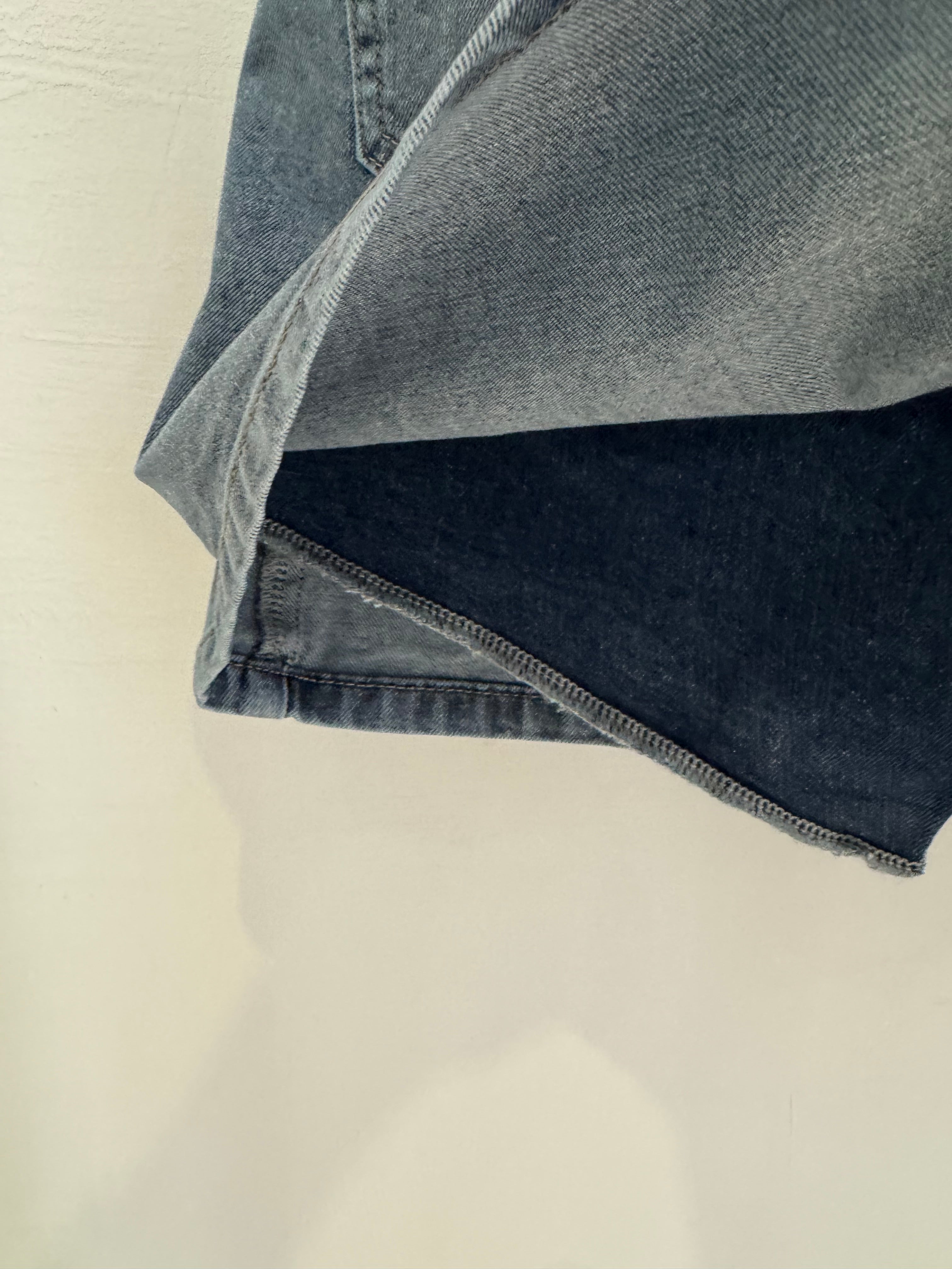 雙扣彈力牛仔褲裙