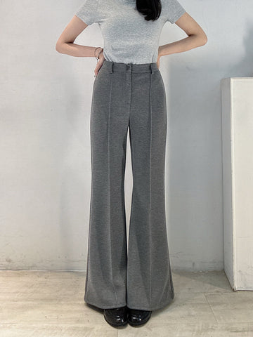 空氣棉修身喇叭褲