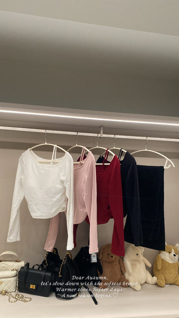 單肩斜領bra top