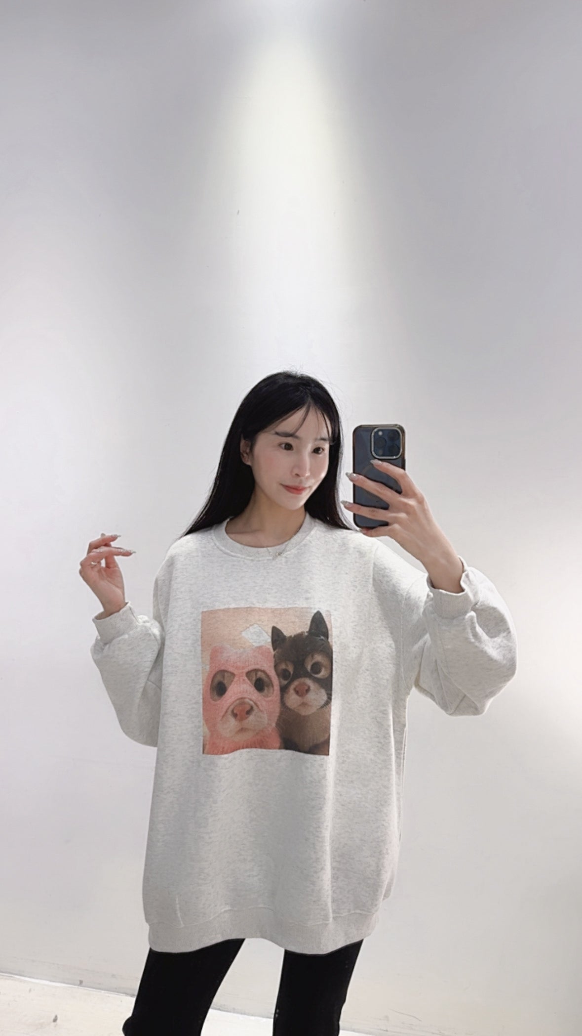 貓貓蝙蝠俠寬鬆衛衣