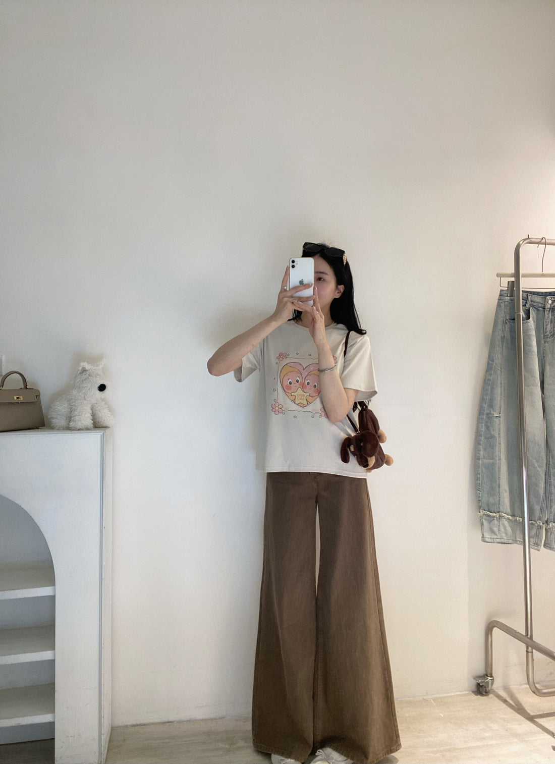 星星人彈力涼感tee