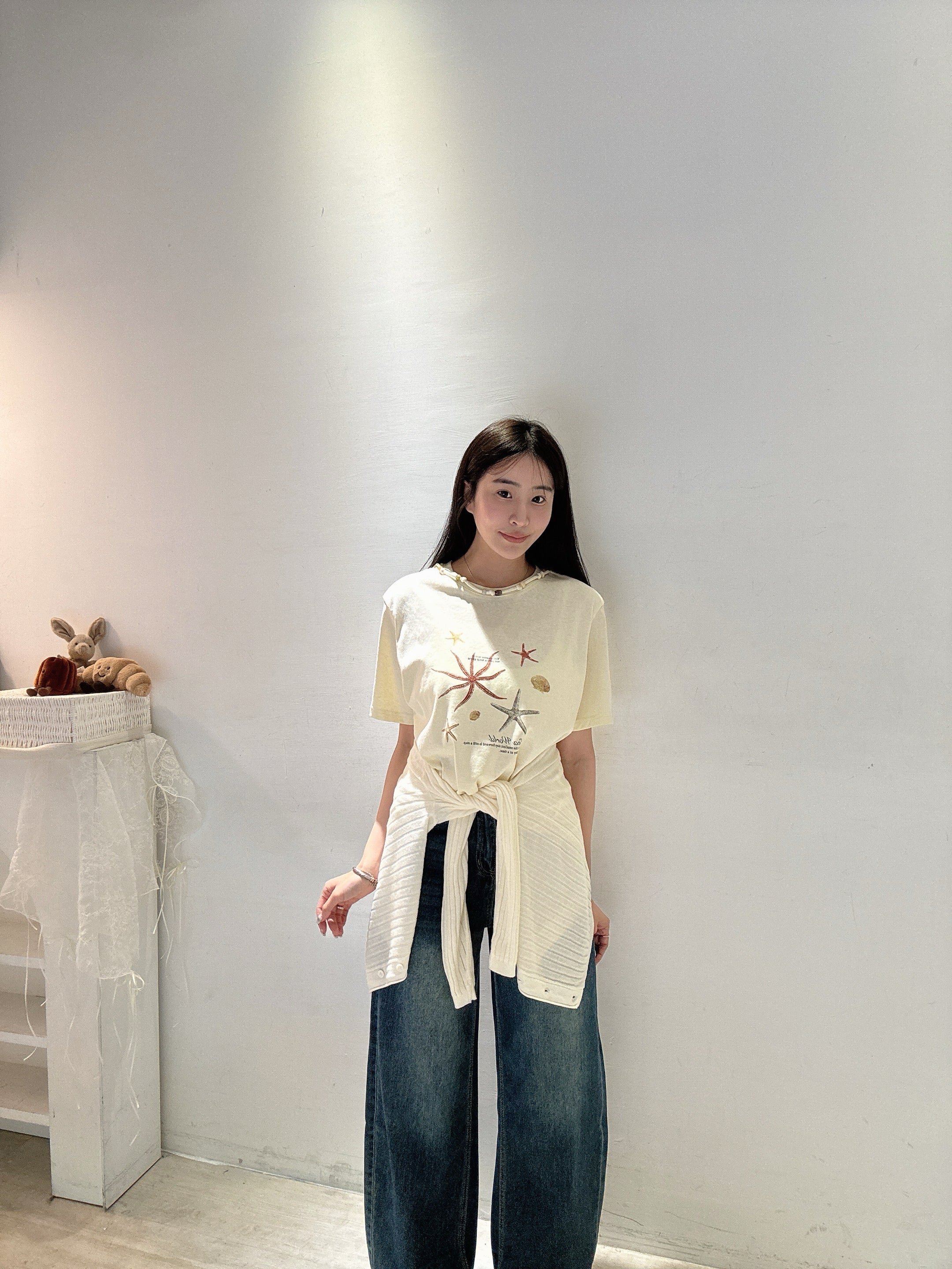 項鍊海星涼感tee